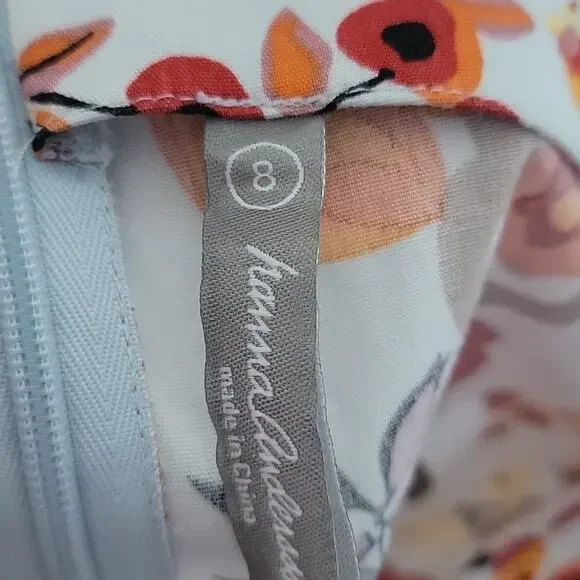 Hanna Andersson Floral Sheath Dress, 8 - Picture 6 of 7